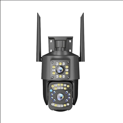 دوربین مداربسته مینی اسپیددامWi-Fi دو لنز مدل L-W